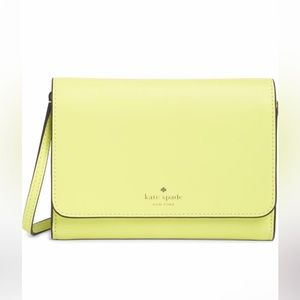 Kate Spade Bosc Pear Leather Kerri Crossbody Bag